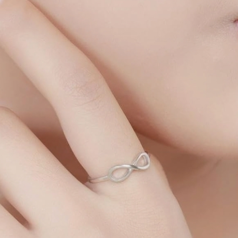 925 Silver Infinity Ring - image 4